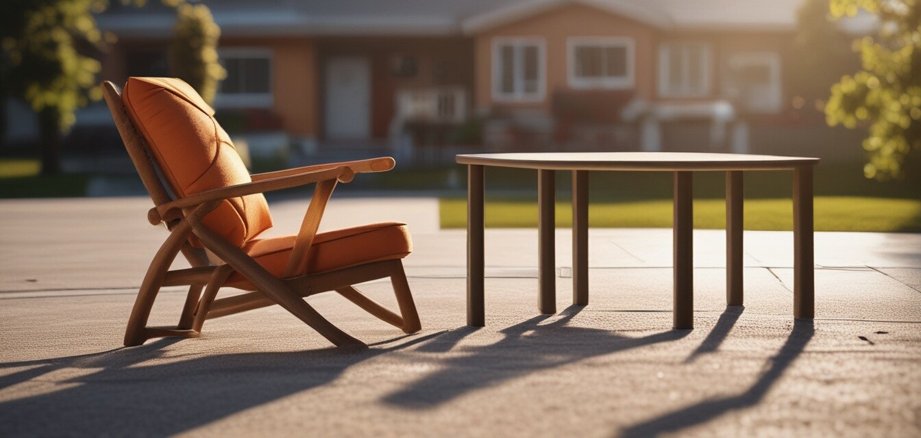 Durable outdoor furniture for kids