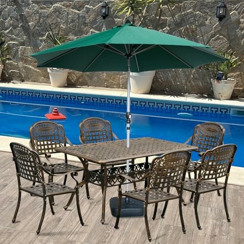 ZOTORUN 60" Outdoor Dining Table