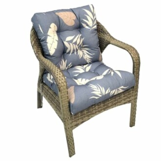 Floral Low Back Cushion